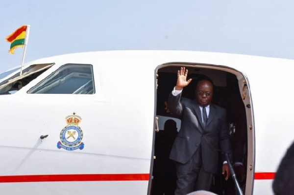 Akufo-Addo leaves for Portugal on State visit