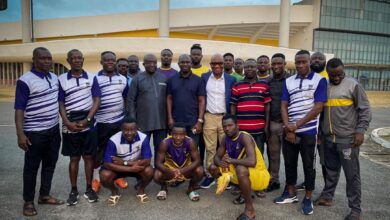 GFA Vice President Mark Addo visits Medeama squad ahead of Remo Stars clash