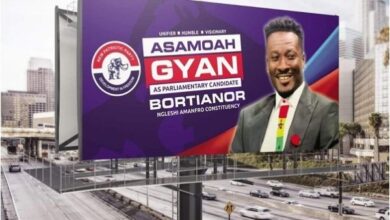 Ghana legend Asamoah Gyan distances himself from NPP Bortianor parliamentary bid