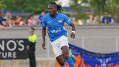 Ghana's Wahab Ackwei sent off in Rio Grande Valley FC's draw with Louisville City FC