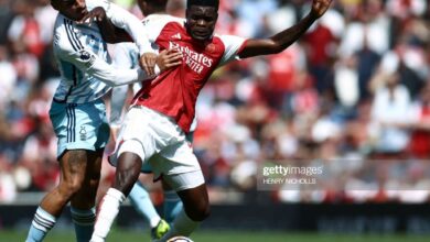 Thomas Partey shines at right back in Arsenal's win against Nottingham Forest