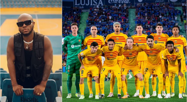 VIDEO: Barcelona set vibrant pre-game tone with King Promise's 'Terminator' before LaLiga opener vs Getafe