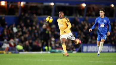 Video: Watch Fatawu Issahaku’s timely defensive block in Leicester City’s hard fought stalemate at Ipswich