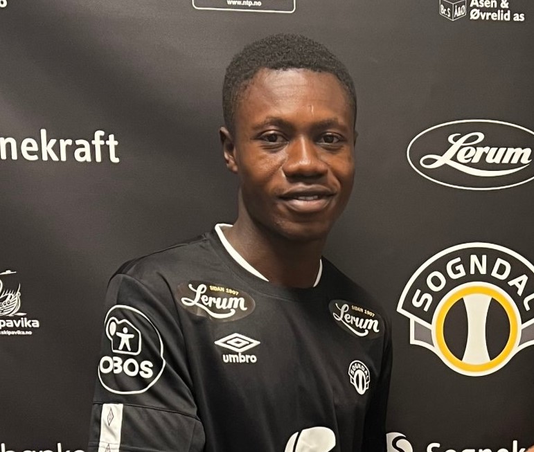 I Am Very Happy To Sign For Sogndal - Ghana Forward Edmund Baidoo ...