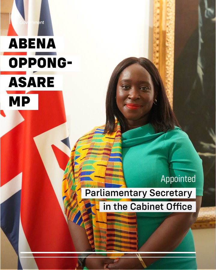 Abena Oppong-Asare: Meet the UK MP of Ghanaian descent appointed Cabinet Office Secretary