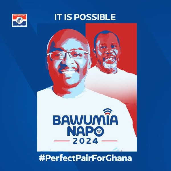 Read NAPO's full statement after being named Bawumia's running mate