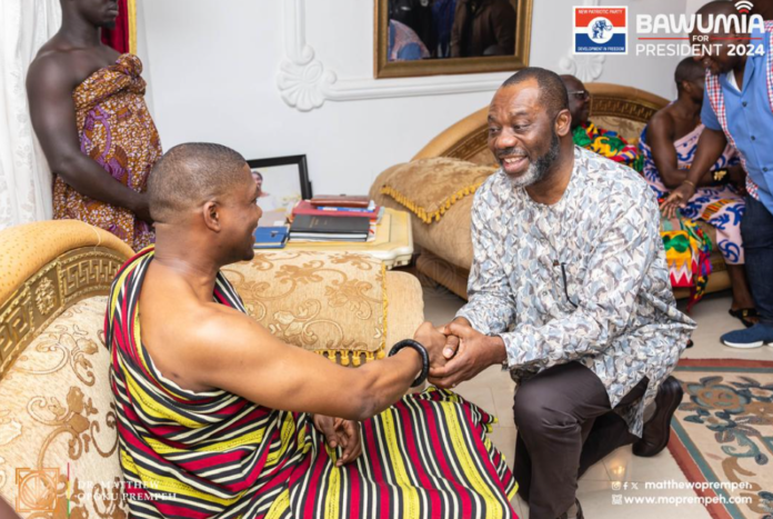 Napo is humble servant, Let's cheer him on - Okuapemhene