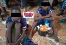 Youth arrested for shoplifting in Ekumfi Immuna the middle of the night