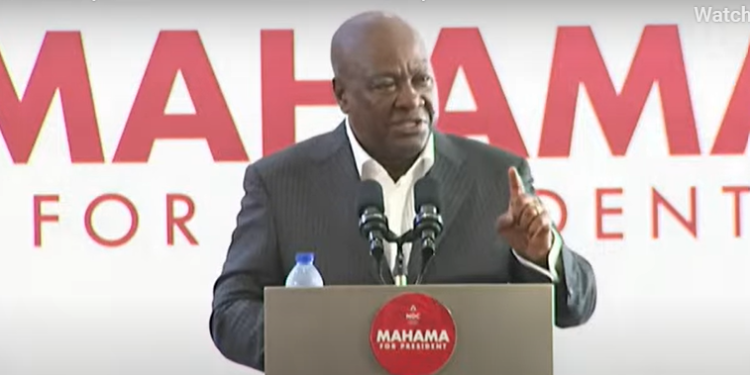 NDC manifesto: I’ll abolish ex-gratia, cut out waste – Mahama reaffirms