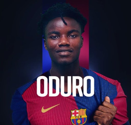 FC Barcelona confirm signing Ghanaian youngster David Oduro from Accra Lions