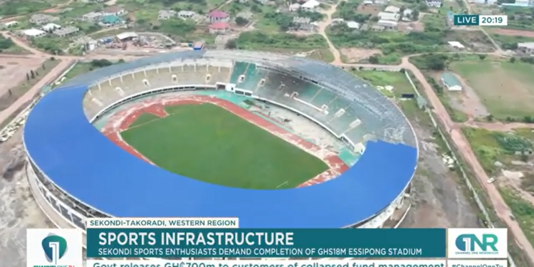 [VIDEO] Essipong Sports Stadium deteriorates amid renovation delays