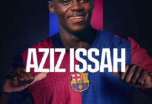 Barcelona sign Ghanaian player Abdul Aziz Issah from Dreams FC on loan