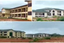 See visuals of the 'completed' Anomabo Fisheries College left to rot