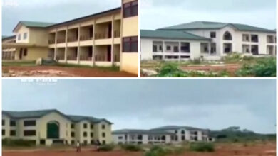 See visuals of the 'completed' Anomabo Fisheries College left to rot