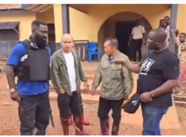 Inside details of how two journalists arrested three Chinese over galamsey