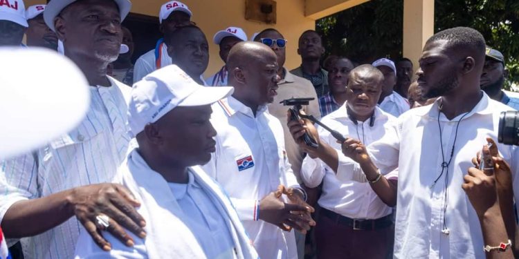 Jinapor calls for a united front for 2024 Election as he files for re-election