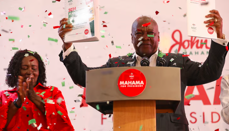 NDC To Win 10 Regions Out Of 16 In The 2024 Election- University Of Ghana Study Reveals