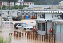 Six dead after record rain causes floods in Japan