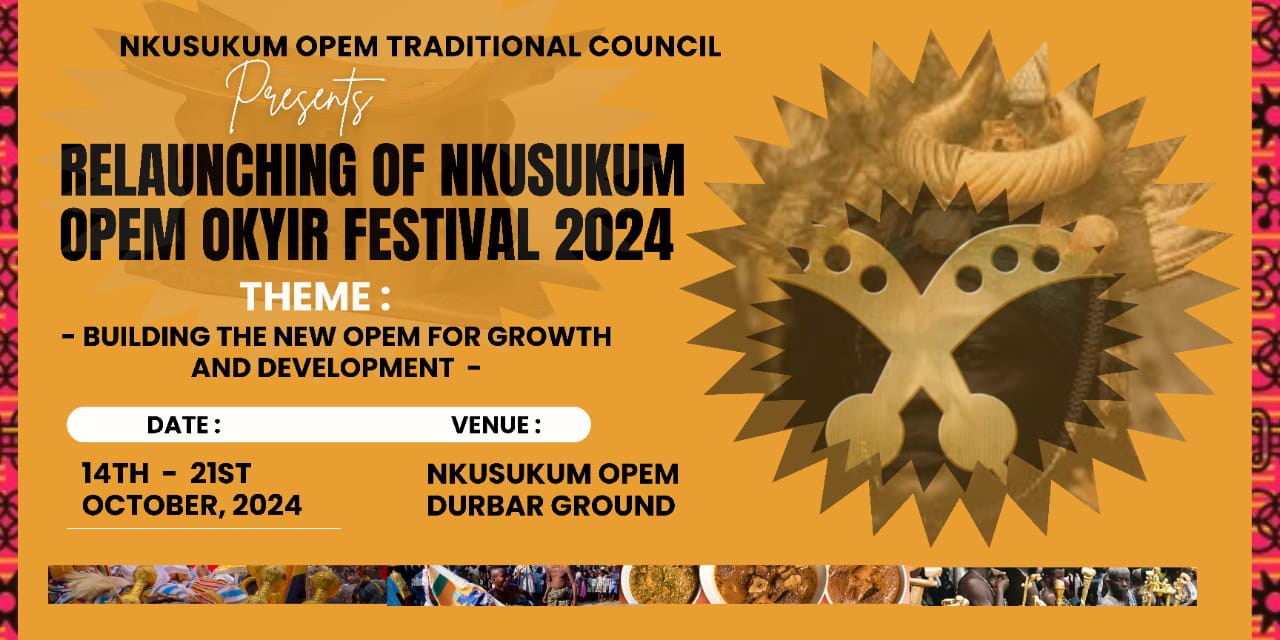 Nkusukum Opem Prepares For The Homecoming and Relaunching Of Annual Okyir Festival On October 19