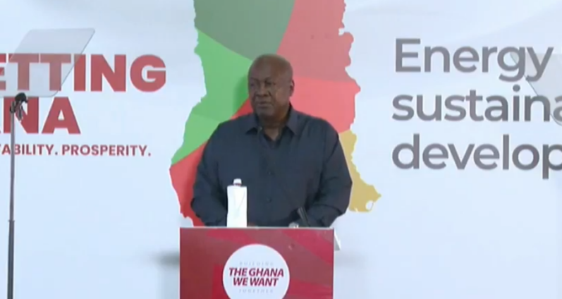 Power sector on the verge of collapse – Mahama